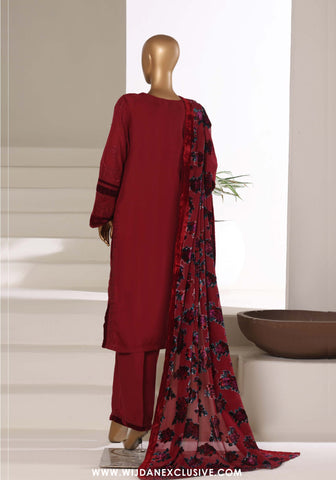 Sadabahar Stitched Viscose Luxury With Palachi Shawl Collection (D-04)