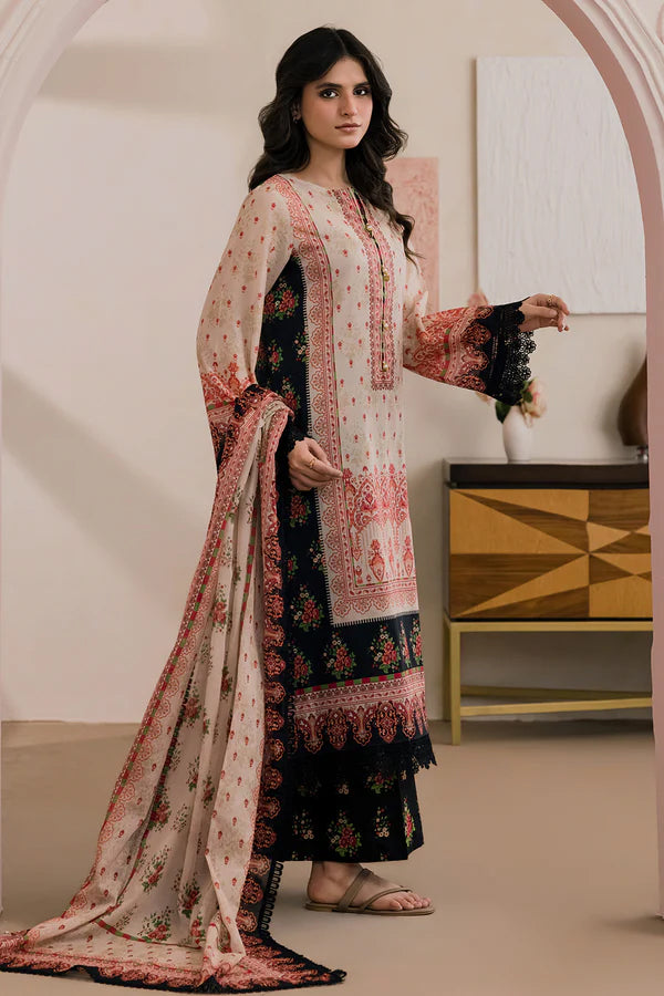 Zellbury Unstitched 3pc Lawn Vol-02 Collection - 2026 (WUS-26X-031)