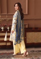 Keyaan by Johra | Unstitched Embroidered Chikankari Lawn Collection - 2026 JH-1029