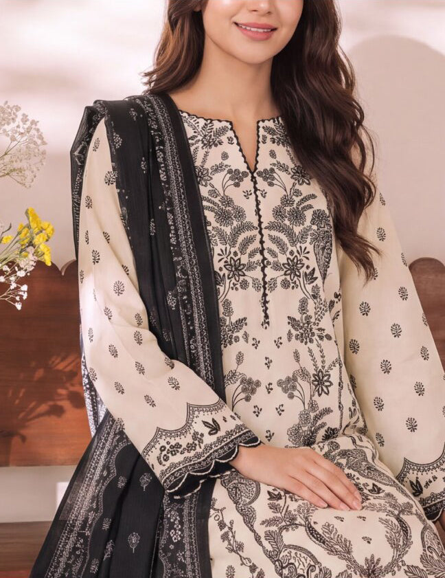 VS Daman Unstitched Exclusive Cambric Printed Vol-01 Collection - 2026 (D-953)
