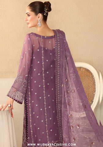 Ramsha Sonehri Unstitched Embroidered Chiffon Collection - 2025 Vol-02 BB-207