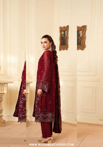 Dastan by Ramsha | Unstitched Luxury Chiffon Formal Vol-IV Collection - 2025 T-404