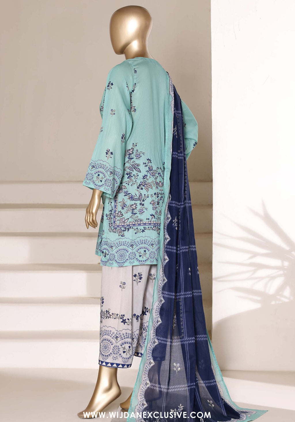 Sadabahar Stitched Printed Lawn Vol-07 Collection - 2026 (D-04)