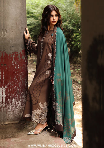 Combination by Charizma | Unstitched Embroidered Linen Vol-II Winter - 2025 CCW6-16