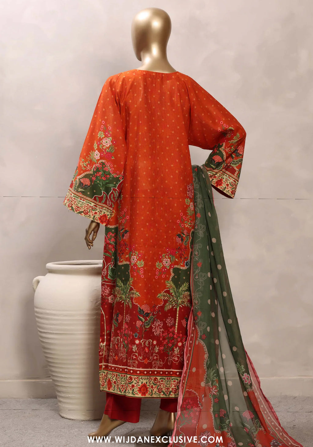 Kaftaan by Sadabahar | Stitched Chamti Printed Cotton Lawn Collection'26 (D-04)