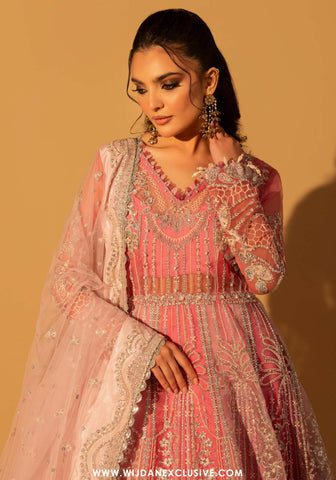 Aylin Unstitched Silk Hand Work Collection (PETAL BLOOM)