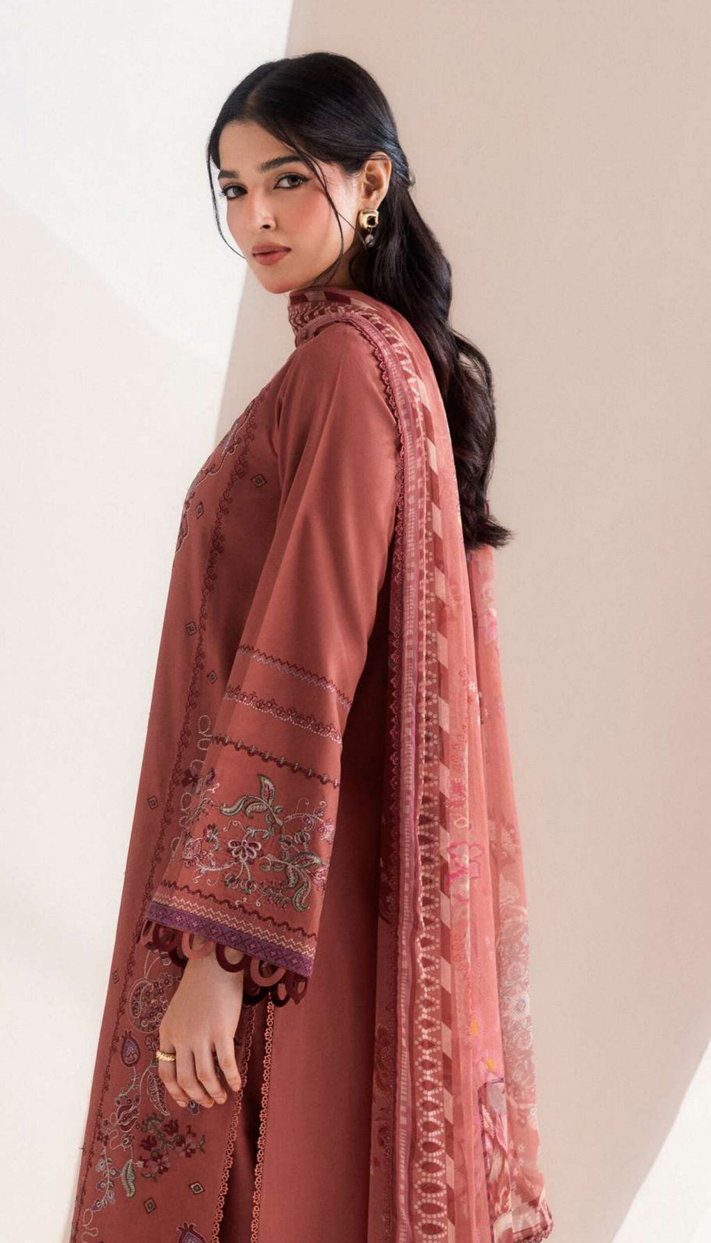 Zync by Florent | Unstitched Intermix Embroidered Viscose Collection'26 (D-04)