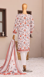 Elite by HZ Textile | Unstitched Embroidered Lawn Collection - 2026 (EC-1288)