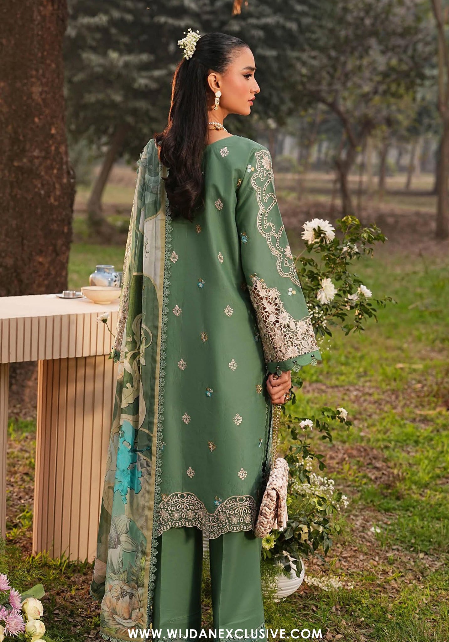 Ghazal by Ramsha | Unstitched Luxury Lawn Vol-06 Collection - 2026 (D-04)