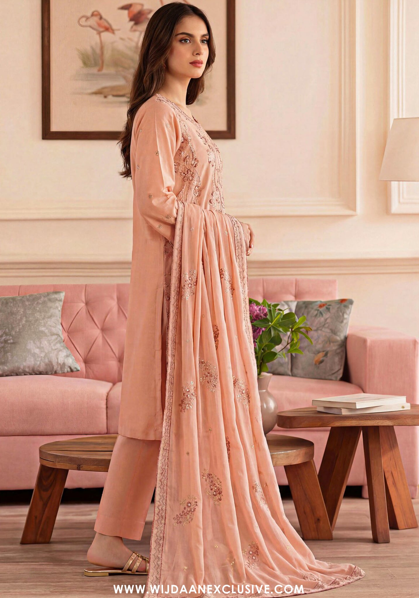 Rani by Mahay | Unstitched Embroidered Wedding Collection - 2026 (D-04)