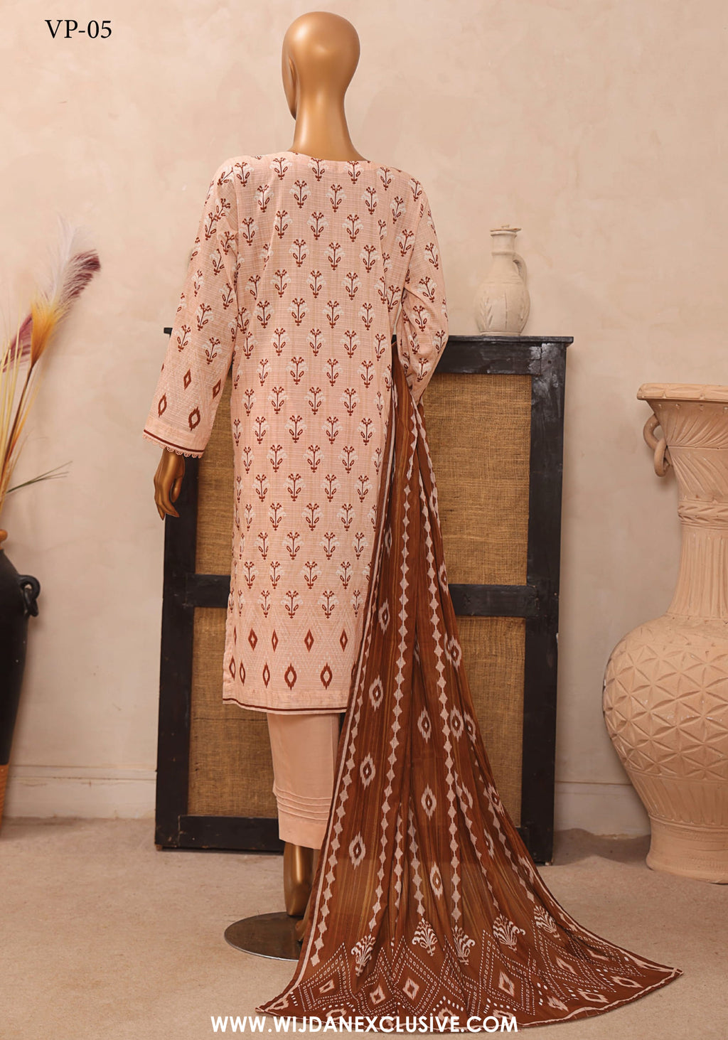 HZ Vital Prints Unstitched Lawn Vol-II Collection VP-4-B