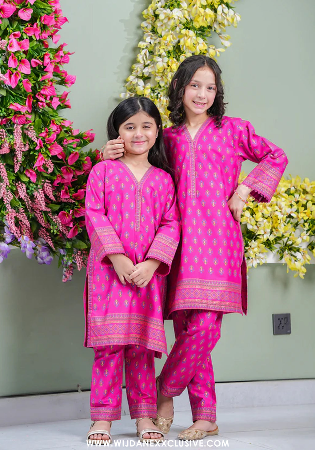 Aloo Meeru Hammi by Amna Khadia | Stitched Kids 2pc Cotton Eid Collection - 2026 (D-07)