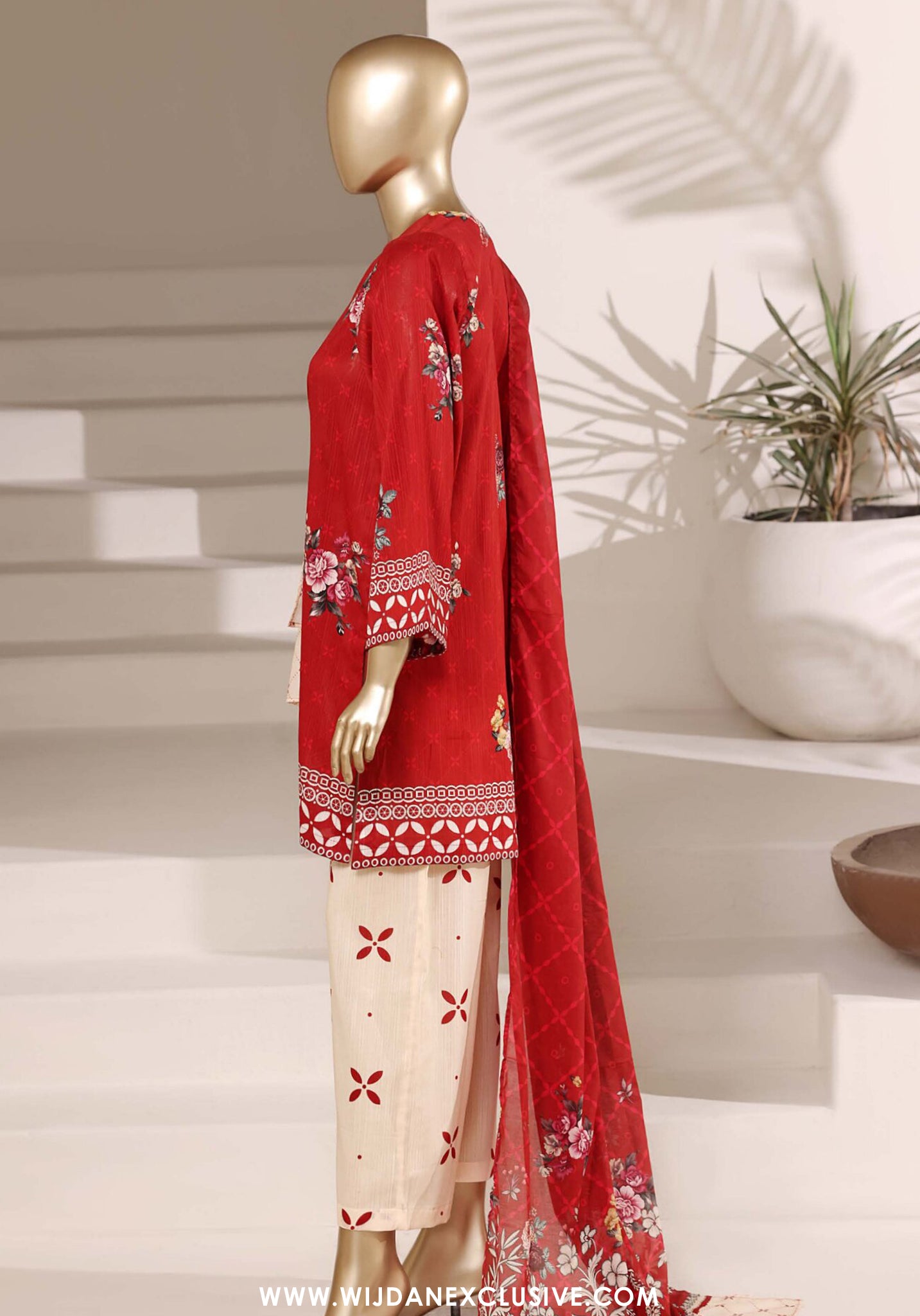 Sadabahar Stitched Printed Lawn Vol-08 Collection – 2026 (D-04)