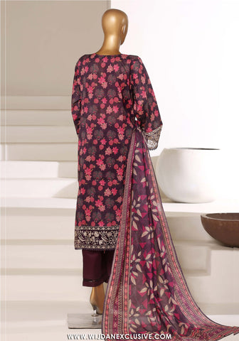 Sadabahar Signature Stitched Embroidered Lawn Collection - 2026 (PURPLE)