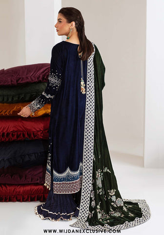 Maya by Nurèh | Unstitched Embroidered & Embellished Velvet Collection - 2025 NW-109