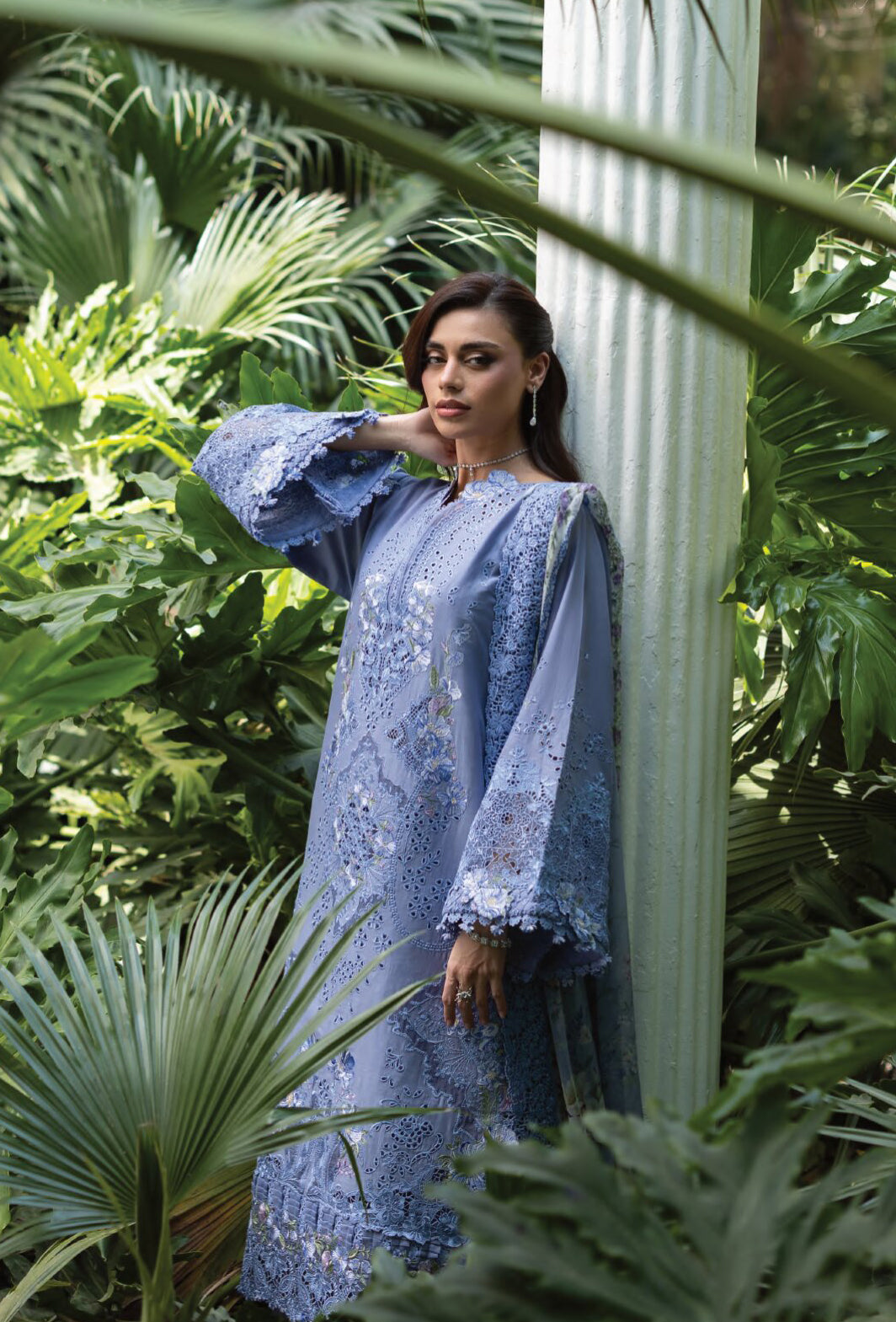 Elaf Unstitched Luxury Lawn Vol-II Collection - 2026 (ELQ-2B)