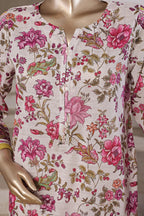 Sadabahar Stitched 2PC Printed Bana Dora Collection - 2025 Pink