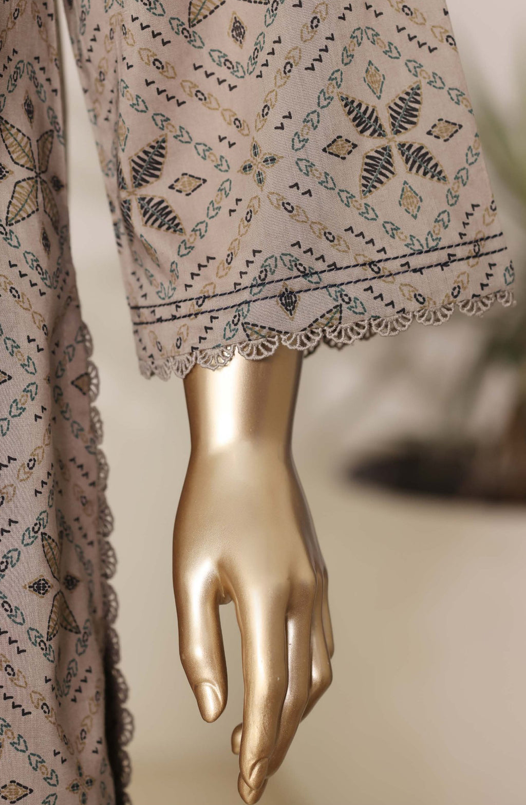 Sadabahar Stitched Printed With Shalwar Collection - 2026 (D-04)