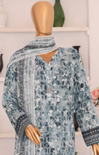 HZ Premium Chikankari Unstitched Printed Embroidered Vol-02 Collection - 2026 (PCE-656)