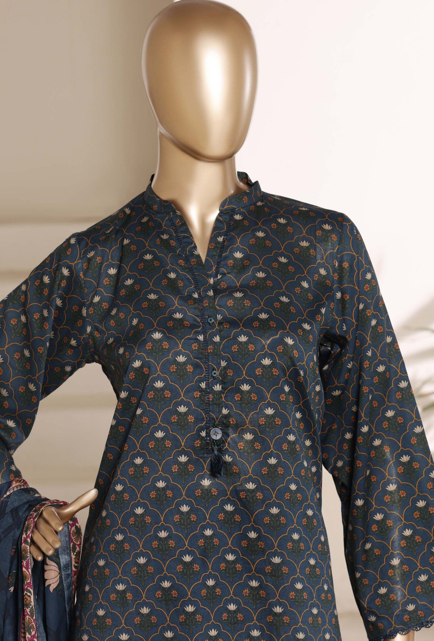 Sadabahar Stitched Printed Lawn Vol-06 Collection - 2026 (D-04)