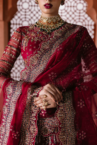 Akbar Aslam Unstitched Luxury Formals Collection Jahanara - 1593
