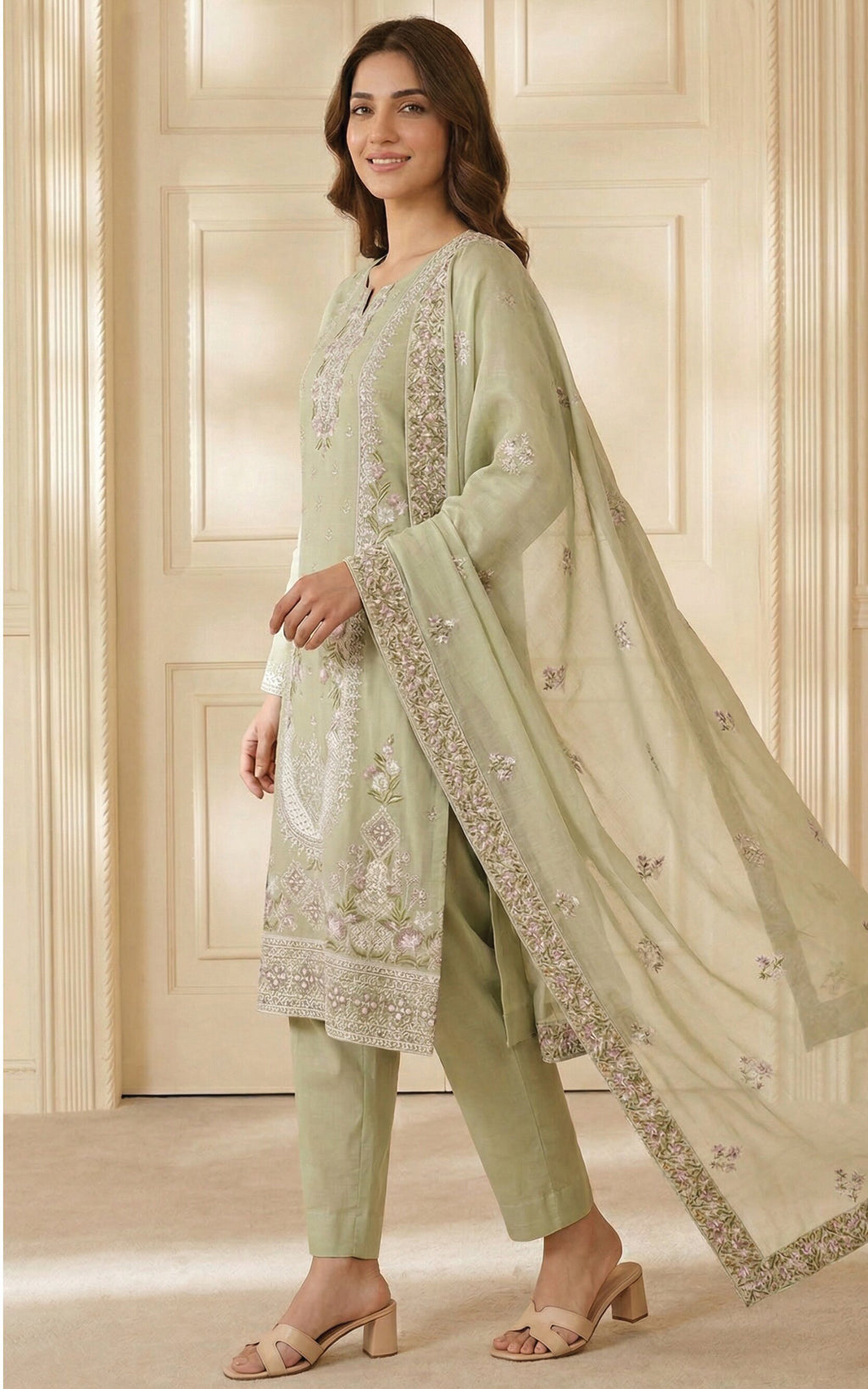 Dhamak by Wijdan | Unstitched Formal Premium Bana Dora Collection - 2026 (D-02)