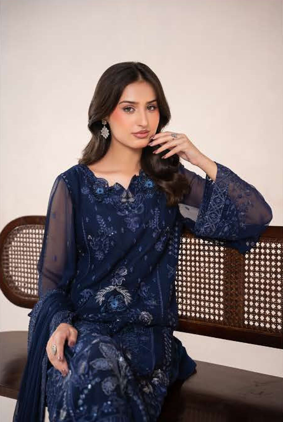 Anaya Noor by Zebtan | Unstitched Luxury Formal Vol-03 Collection - 2026 (AN 04)