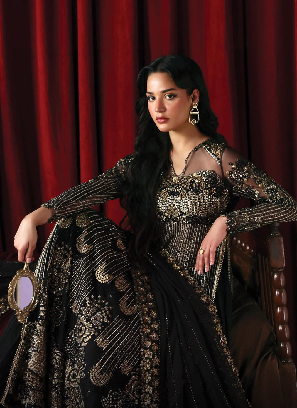 La Fuchsia by Afrozeh | Unstitched  Embroidered Festive Formal Collection - 2026 (CHARIОТ)