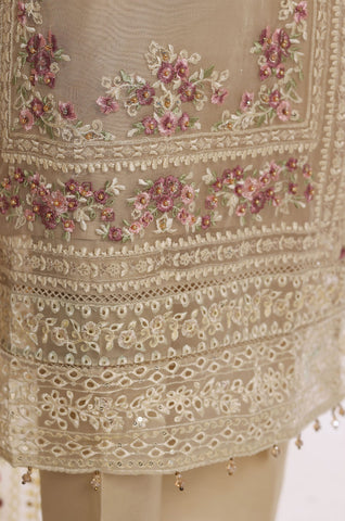 Mahpara by Sadabahar | Stitched Festive Embroidered Organza Vol-01 Collection - 2025 (SKIN)