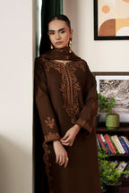 RajBari Stitched Eid Pret Exclusive Embroidered 3PC Collection - 2026 (ROUGE)