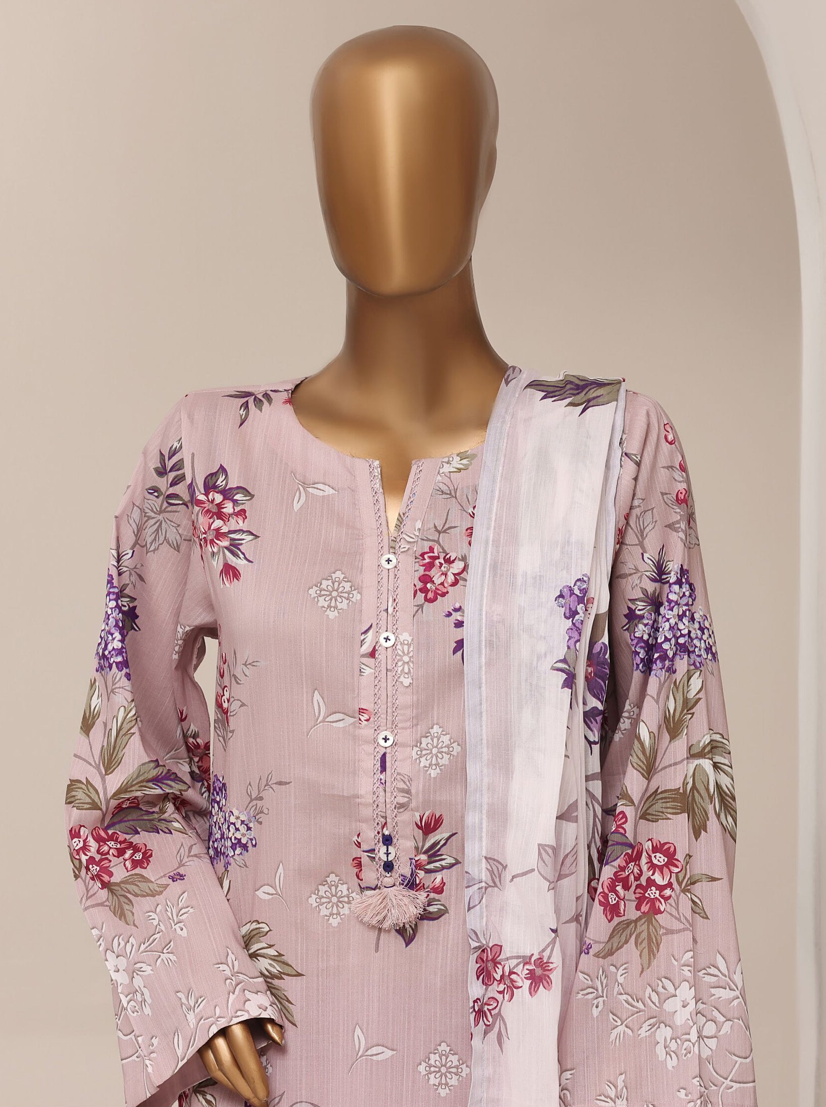 Sadabahar Stitched Printed Lawn Vol-13 Collection – 2026 (D-04)