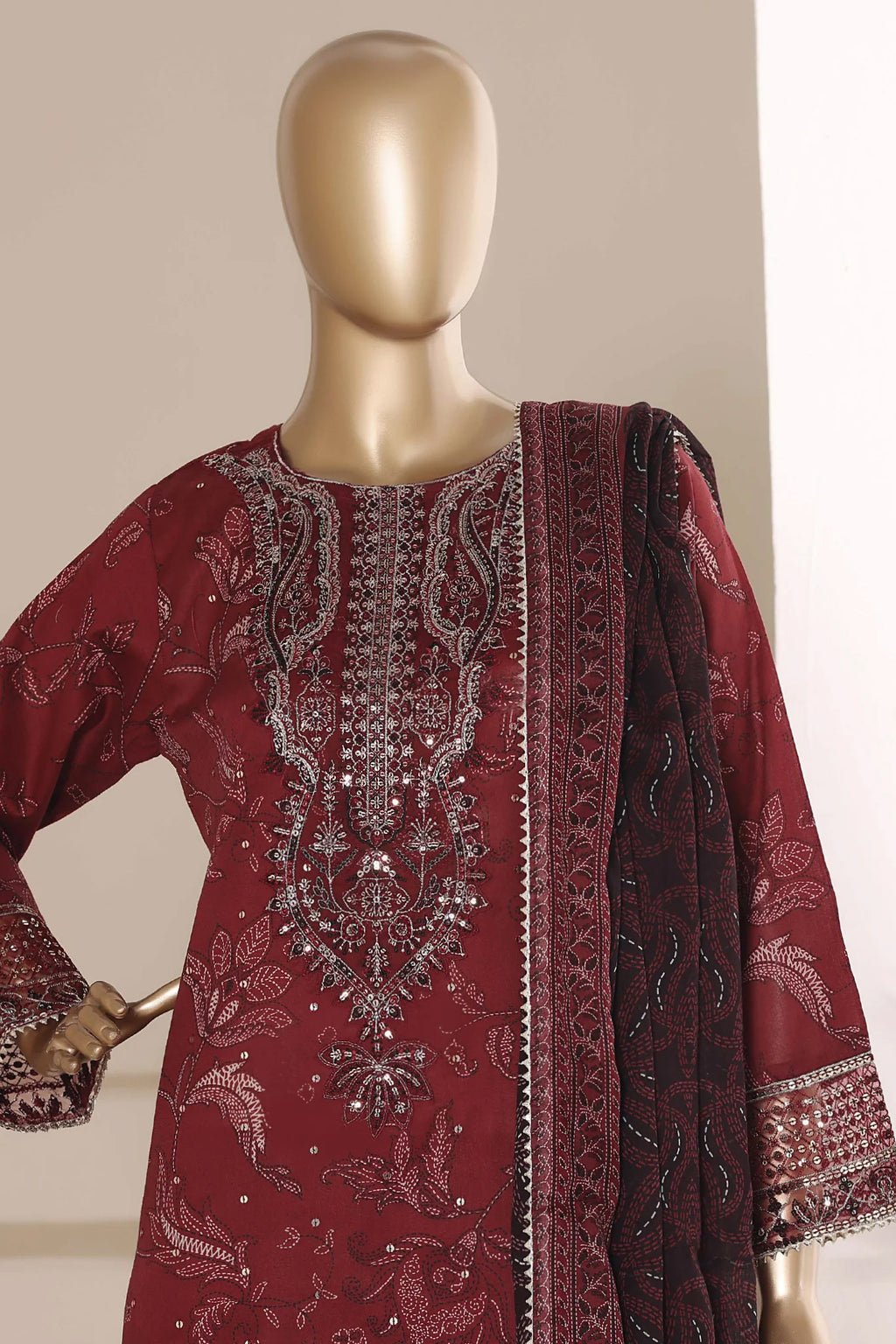 Regal by Sadabahar | Stitched Embroidered Festive Vol-01 Collection - 2026 (D-04)