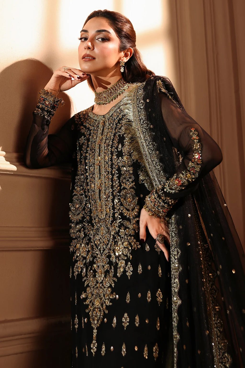 Dastan e Jashan by Charizma | Unstitched Luxury Formal Chiffon Vol-01 Collection - 2026 (DJW6-04)