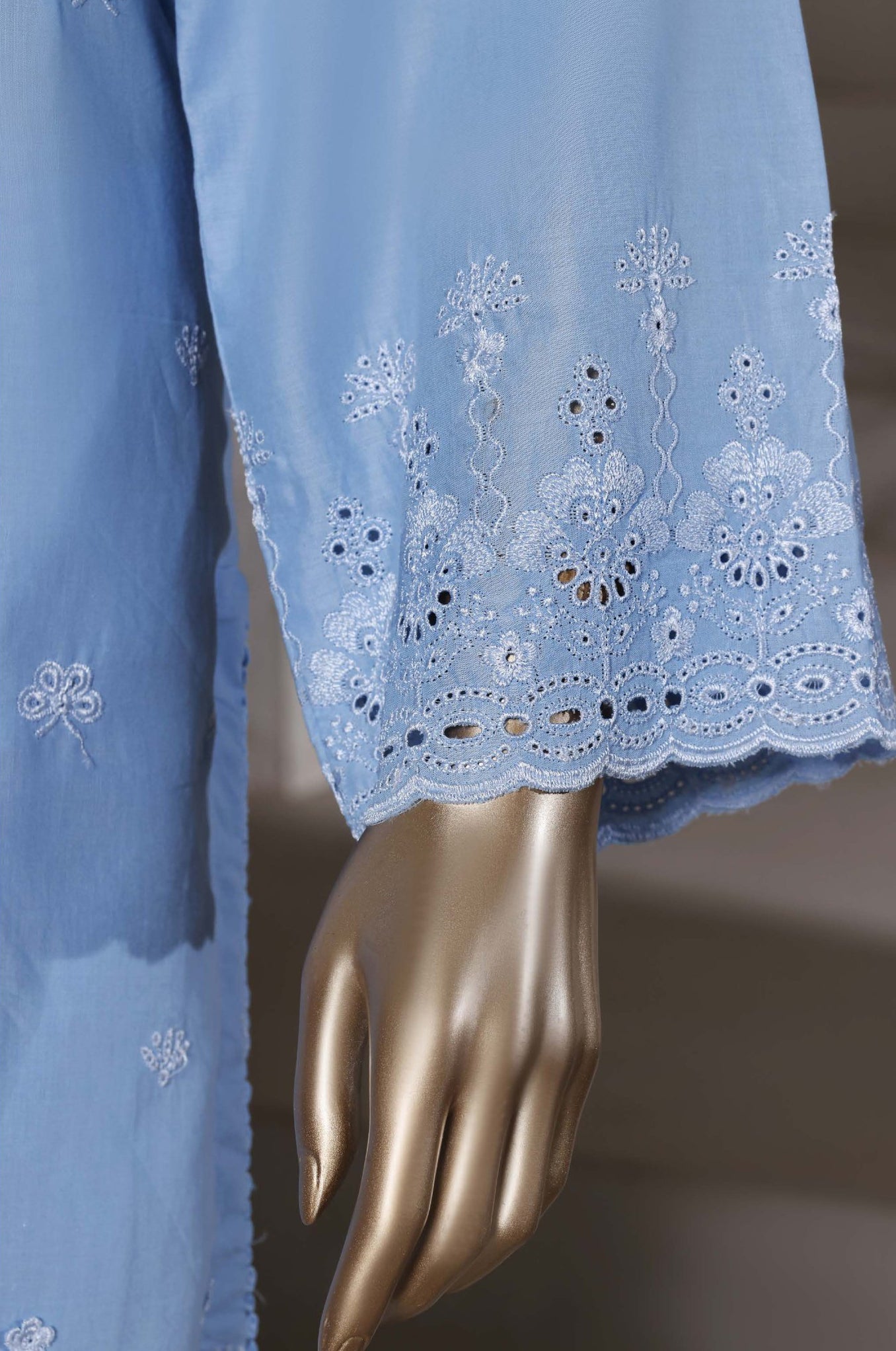 Sadabahar Chikankari Stitched Laser Work Vol-II Collection - 2026 (D-04)