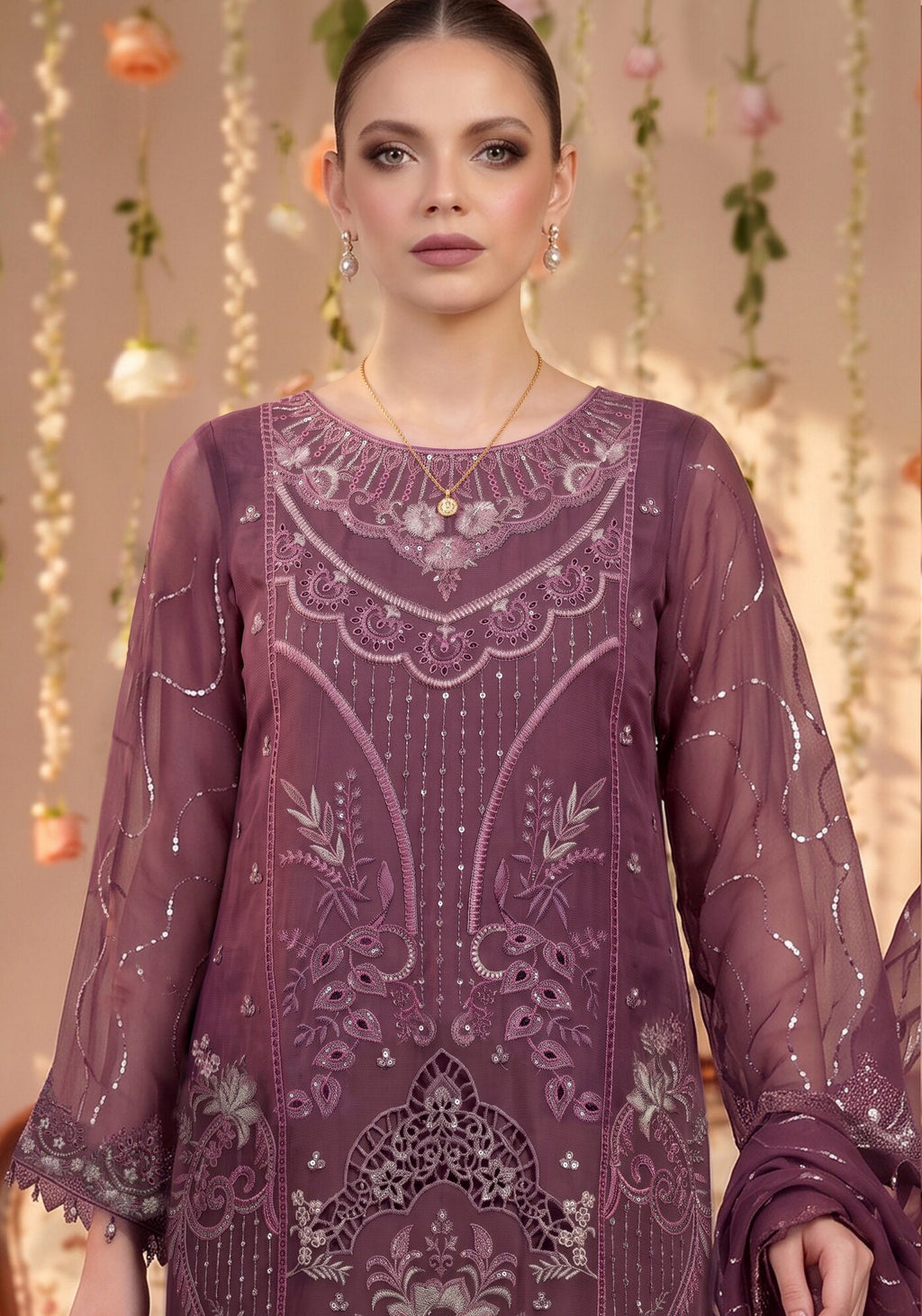 Anaya Noor by Zebtan | Unstitched Luxury Formal Vol-02 Collection - 2026 (AN-04)