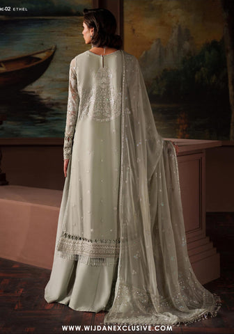 Zarif Unstitched Premium Chiffon Collection - 2025 ZRF-02-ETHEL