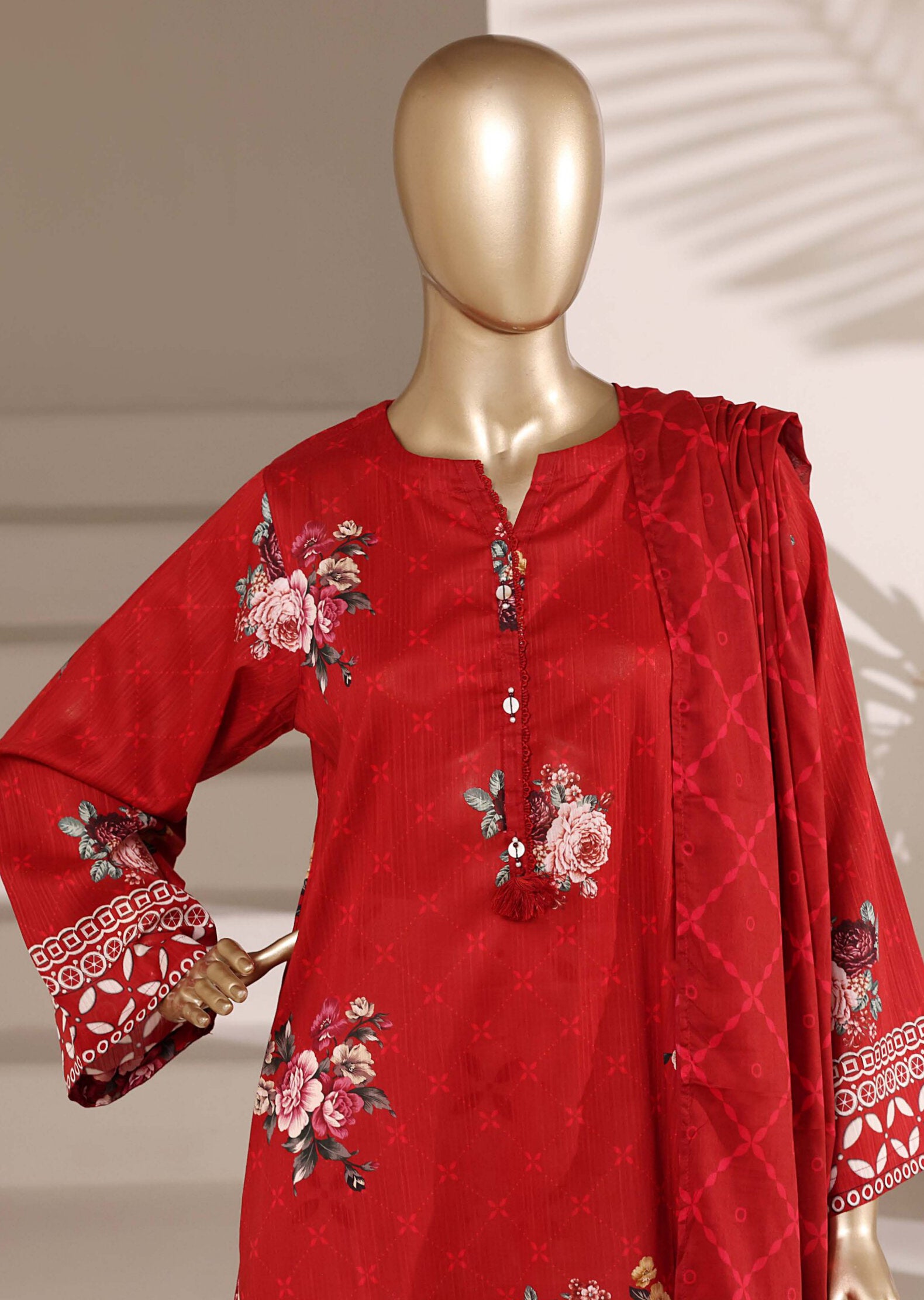 Sadabahar Stitched Printed Lawn Vol-08 Collection – 2026 (D-04)