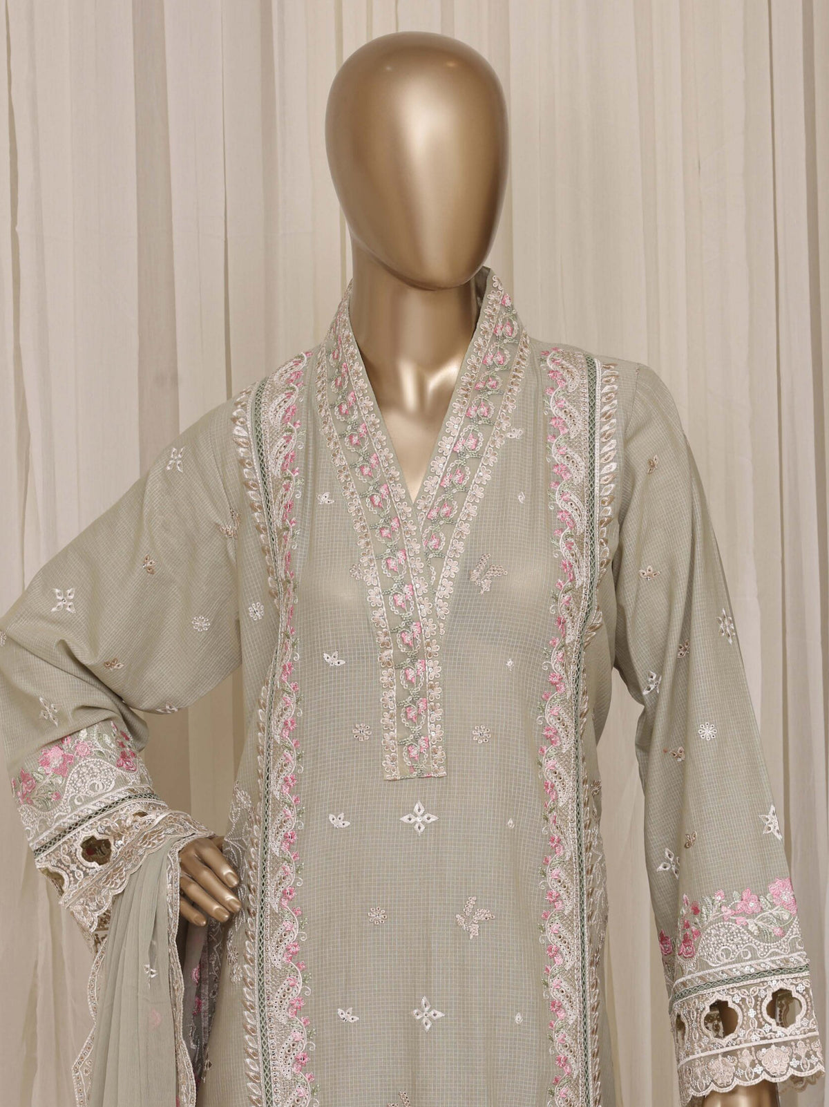 Sadabahar Stitched Luxury Embroidered Festive Vol-08 Collection - 2026 (D-04)