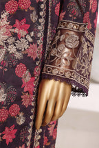 Sadabahar Signature Stitched Embroidered Lawn Collection - 2026 (PURPLE)