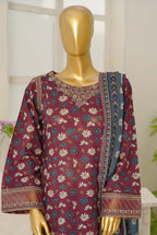 Bin Saeed Stitched Luxury Festive Embroidered Frock 3pc Collection - 2026 (D-04)