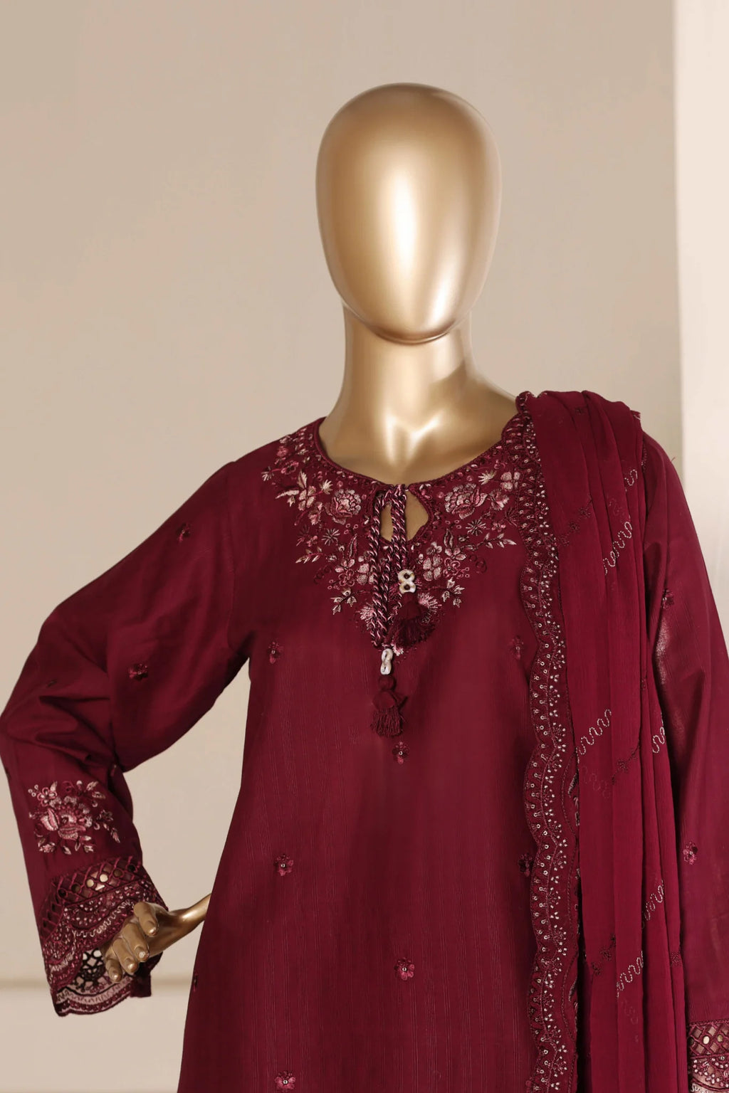 Sadabahar Stitched Luxury Embroidered Festive Vol-05 Collection - 2026 (D-04)