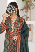 Maya by Aizal | Stitched Digital Printed Lawn Vol-03 Collection - 2026 (D-04)