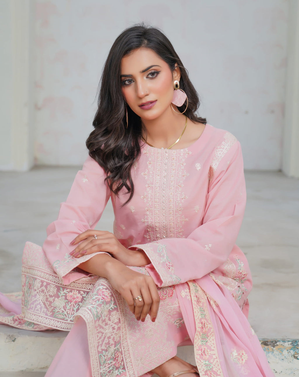 Dhamak by Wijdan | Unstitched Premium Fancy Collection - 2026 DH26PF-04