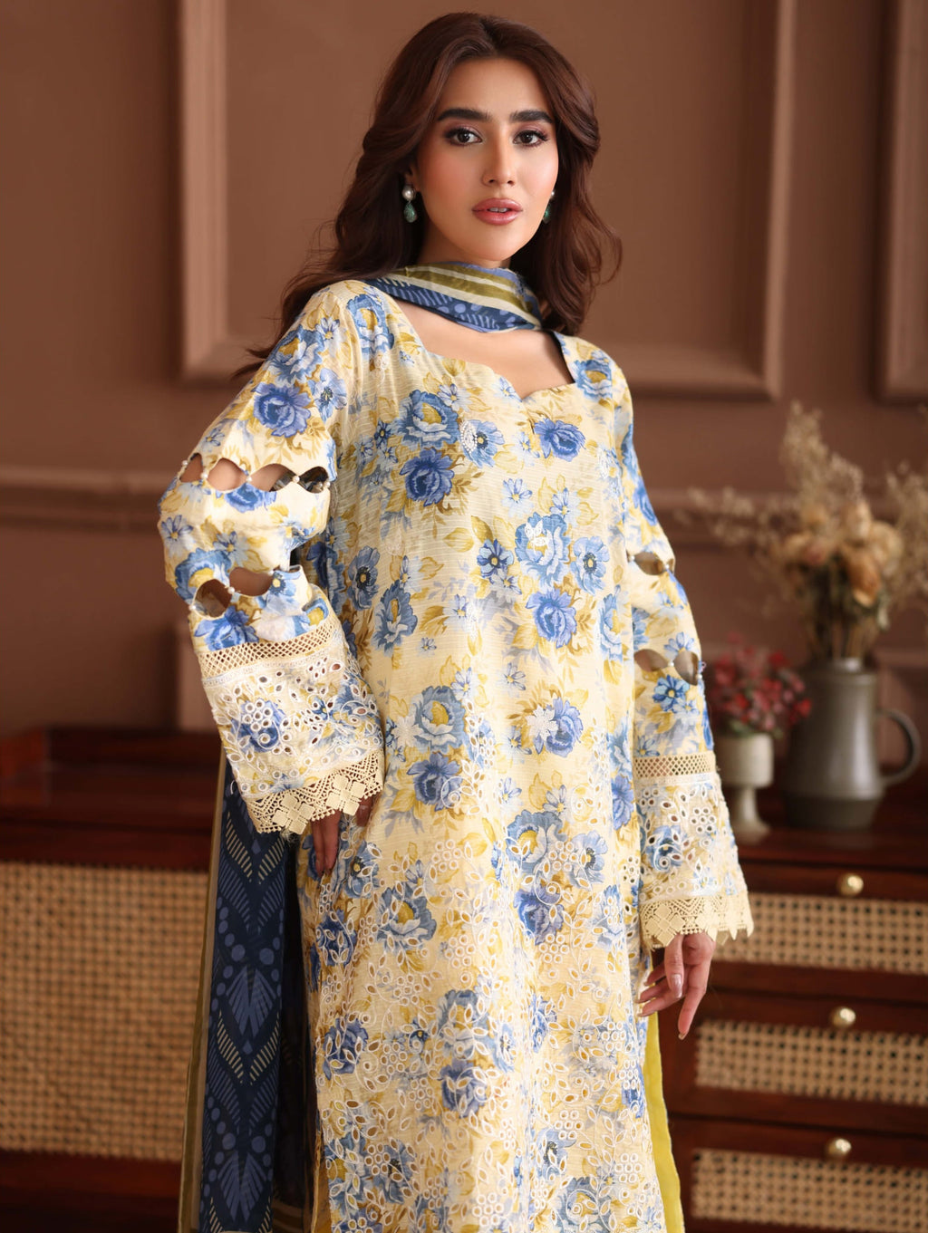 Keyaan by Johra | Unstitched Embroidered Chikankari Lawn Collection - 2026 JH-1029