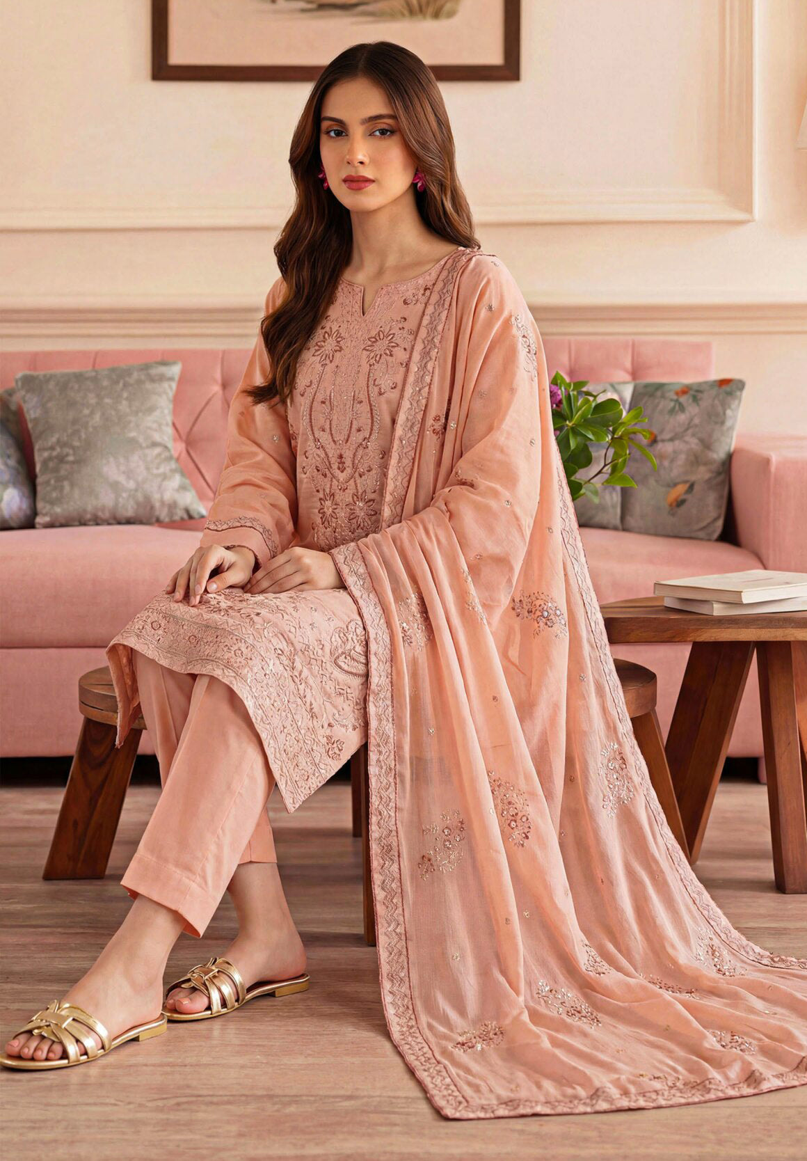 Rani by Mahay | Unstitched Embroidered Wedding Collection - 2026 (D-04)