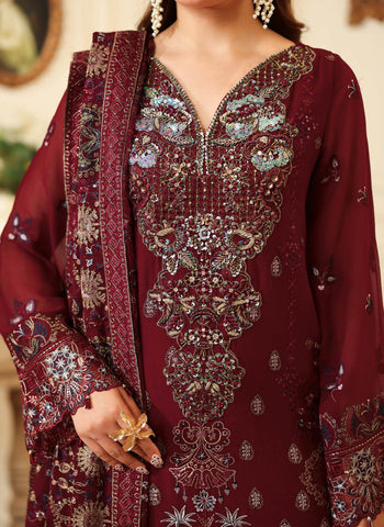 Dastan by Ramsha | Unstitched Luxury Chiffon Formal Vol-IV Collection - 2025 T-404