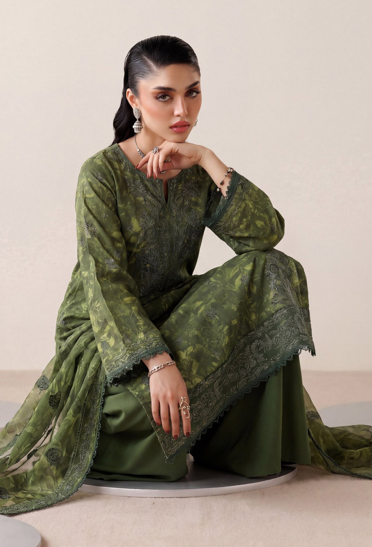 Virsa by Wijdan | Unstitched Embroidered Viscose Collection - 2026 (D-2513)
