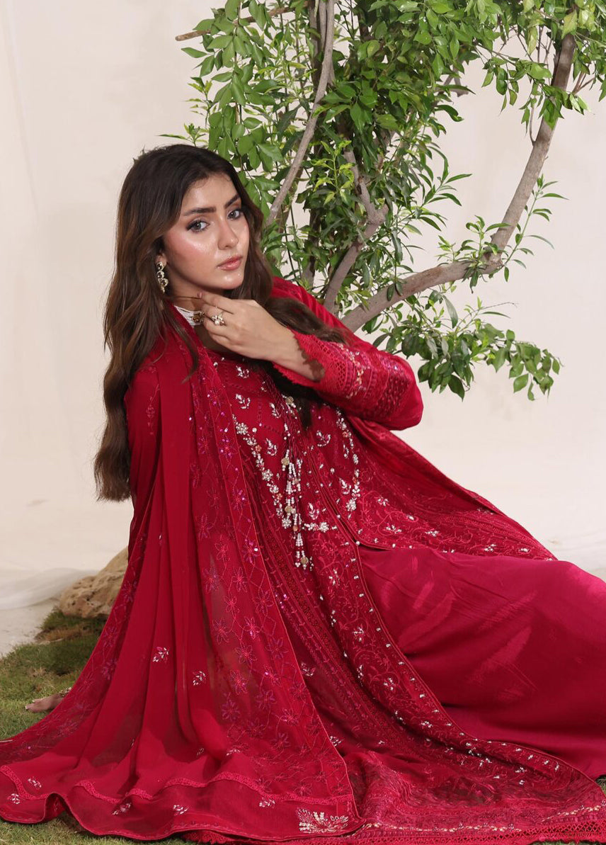 Mehrab by Guzel | Stitched Luxury Chiffon Embroidered Collection - 2026 (ZOHRA)