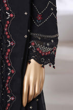 Afsanay by Sadabahar | Stitched Luxury Chiffon Vol-14 Collection - 2025 (BLACK)