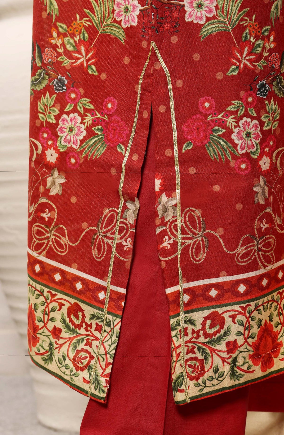 Kaftaan by Sadabahar | Stitched Chamti Printed Cotton Lawn Collection'26 (D-04)